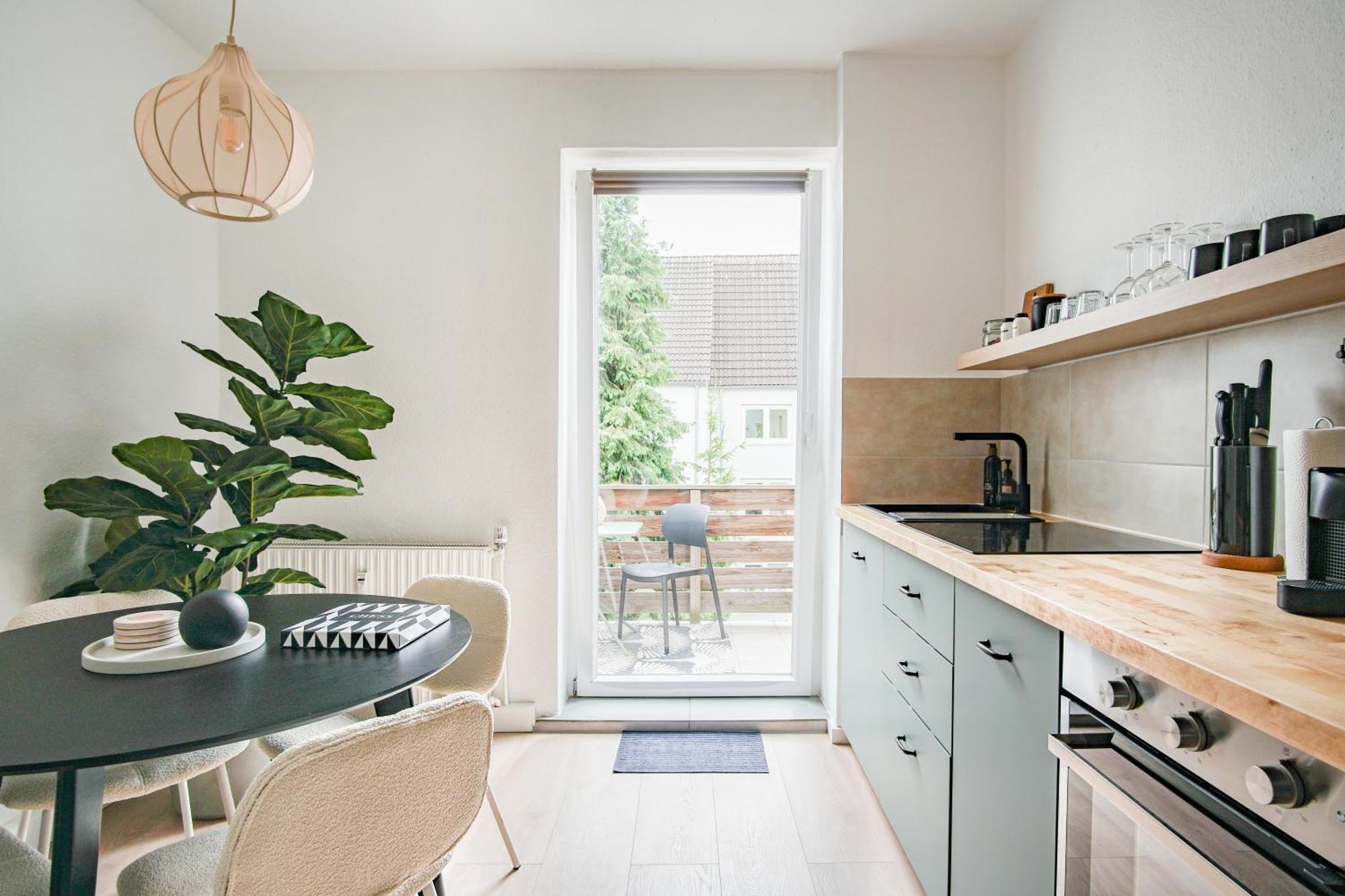 Homefy Balcony Apartment - Up To 4 People - Close To Fair - Free Parking Essen Extérieur photo